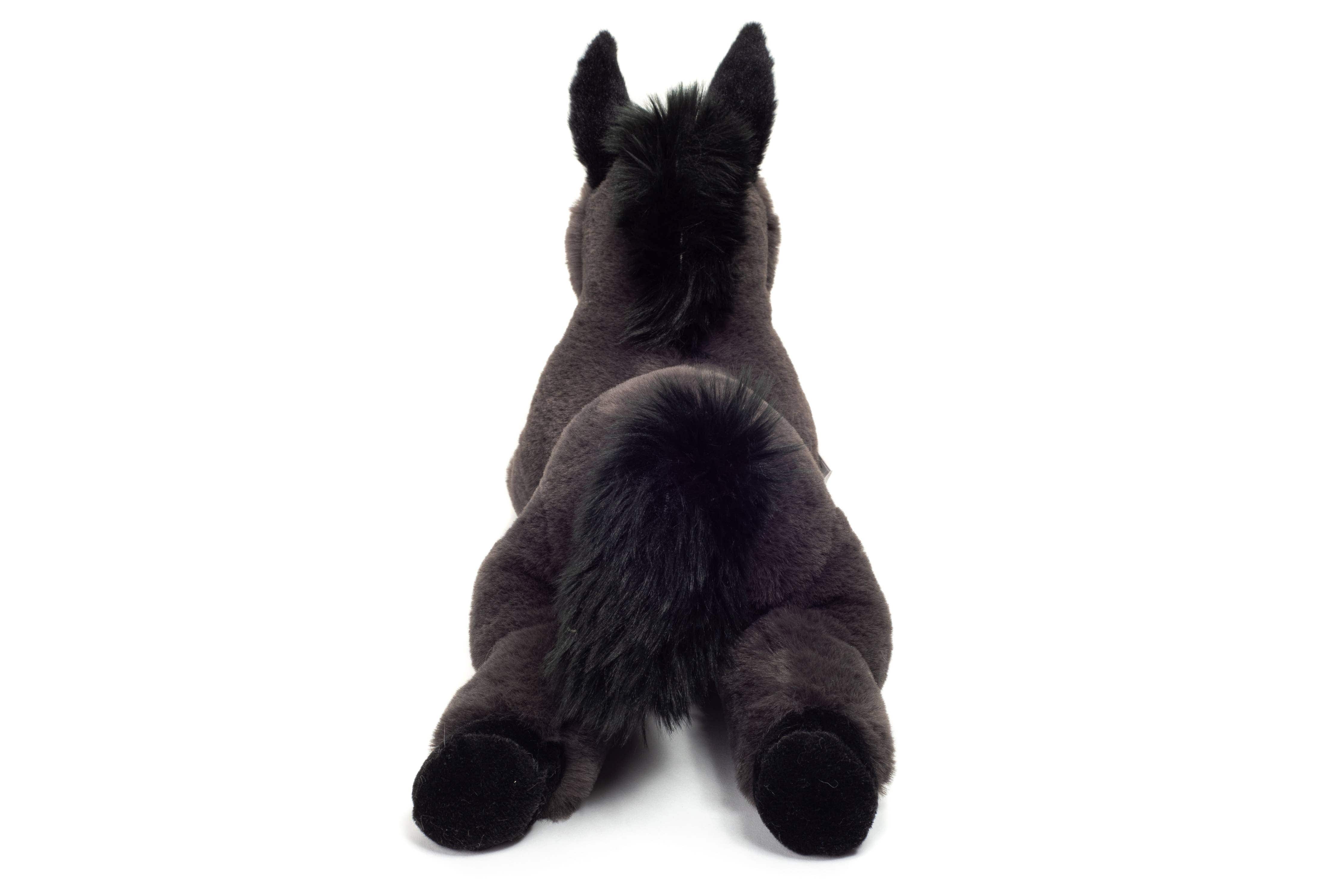 Plush Floppy Donkey Lying 34 cm - Plush Super Soft Toy by Teddy Hermann