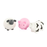 Cow, Pig and Sheep Farm Squeezies! Squishy, stretchy fidget toys