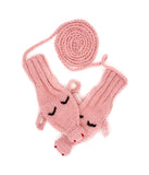 Piggy: Kids Hand Knit Alpaca Mittens