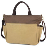 CHALA Multi Pocket Canvas Tote with choice of ANY keychain