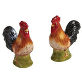 Break of Day Rooster Salt and Pepper Set
