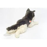 Husky Lying Down Large Stuffed Dog by Teddy Hermann