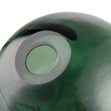 Calla Decorative Spherical Forest Green Glass Bud Vase
