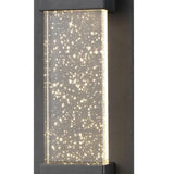 Emode Sconce W/Seeded Cystl Integrated Led
