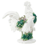 Fitz & Floyd Sicily Green Fine China Rooster