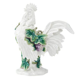 Fitz & Floyd Sicily Green Fine China Rooster