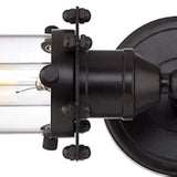 Fulton 2-Lght Vnty Lamp W/Glss