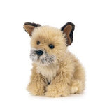Border Terrier Plush Realistic Toy Dog