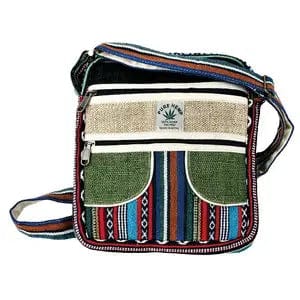 Handmade Hemp Satchel Handbag