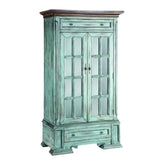 Hartford Hand-Painted Wood Storage Cabinet