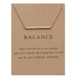 Inspirational Carded Gift Necklaces for Girls