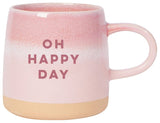 Pink Oh Happy Day Mug