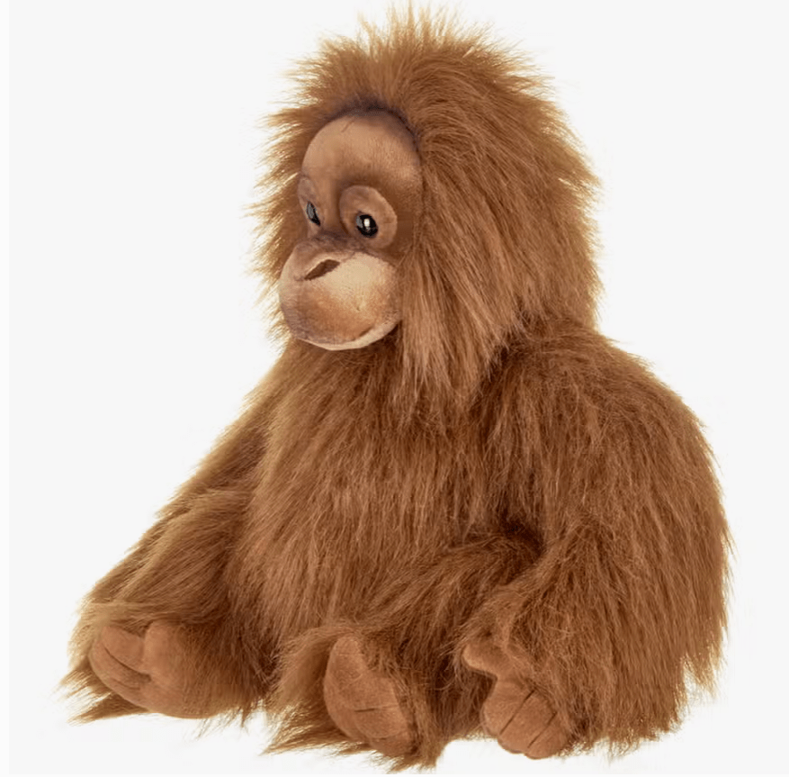Life-like-Orangutan Plush Stuffed Animal