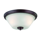 Pittman 2-Lght Ceiling Lamp Sienna Bz