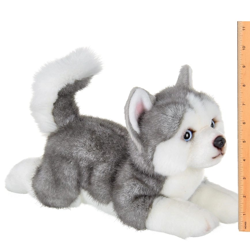 Plush Husky Puppy Dog Floppy Life-like Toy