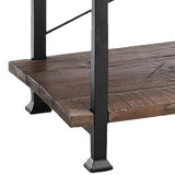 62" Wide Wood & Metal Console Table