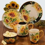 Sunflower Fields Dinnerware Collection by Certified International