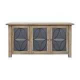 Waterford 3-Door Acacia Wood Storage Credenza