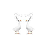 Animal Acrylic Earrings-Hedgehog, Hamster, Frog-MORE!