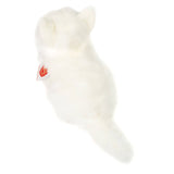 White British Shorthair Cat Realistic 20 cm - plush toy by Teddy Hermann