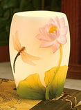 Dragonfly & Water Lily Night Lamp