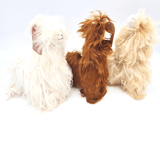 Alpaca Plushie Handmade with Suri Wool Adorable Realistic