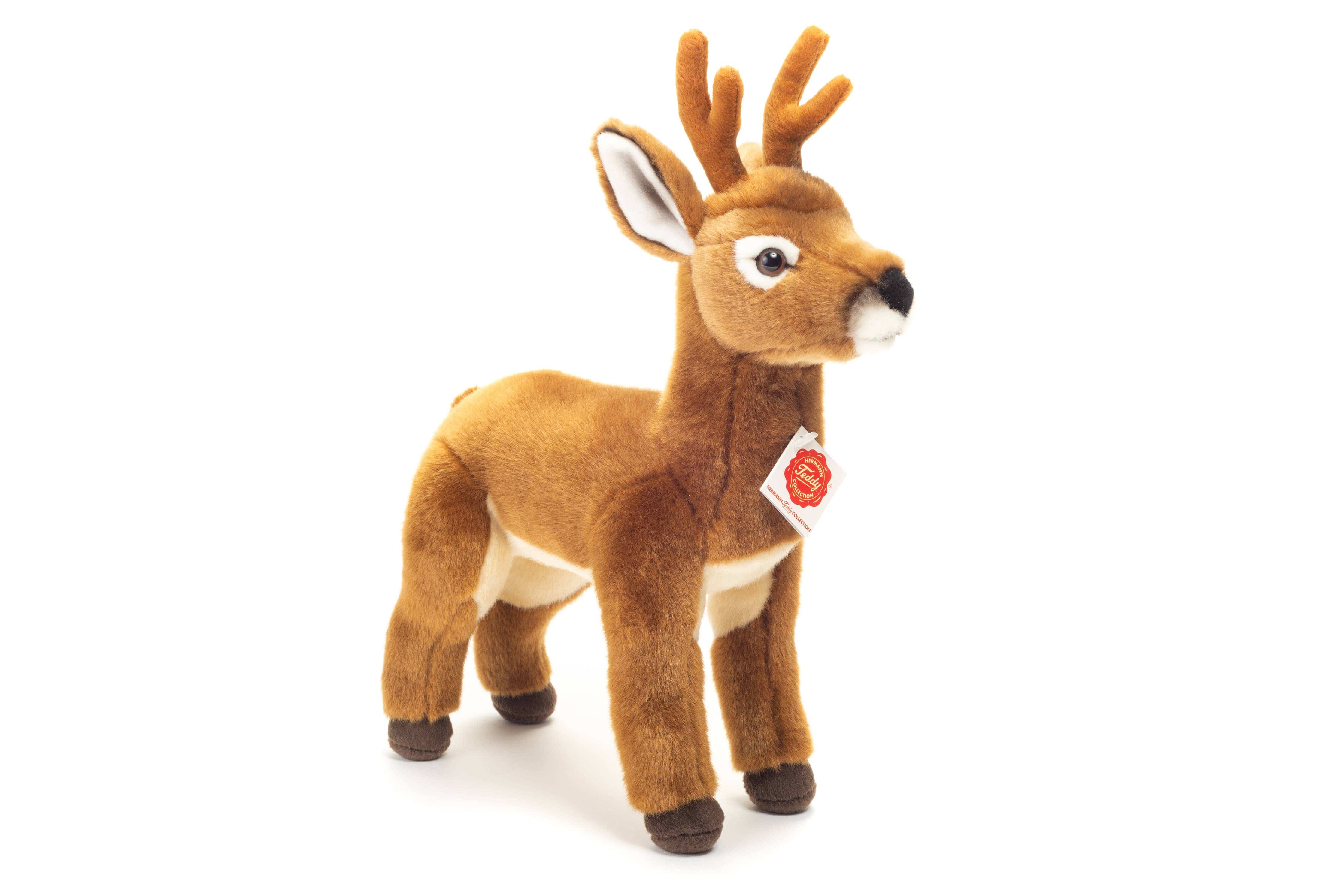 Plush Buck Deer Stuffed Animal Large, Realistic 30 cm - plush soft toy