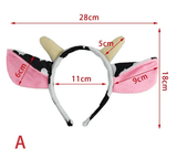 Ali Express Apparel & Accessories Cow Ears Headband