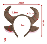 Ali Express Apparel & Accessories Cow Ears Headband