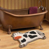 Ali Express Cow Bathmat 73cm X 55cm Polyester