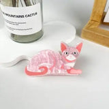 Ali-express hair clip Pink/Hairless Cat Hair Clips