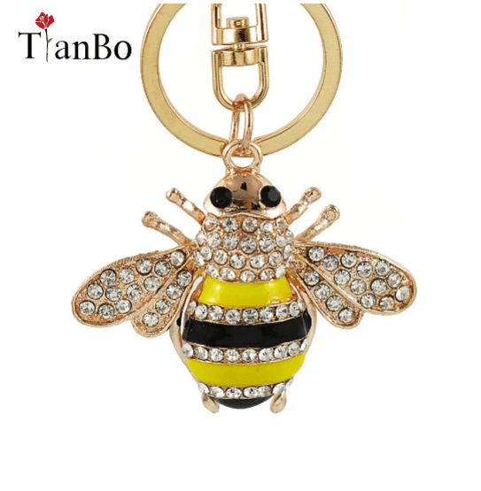 Ali-express Keychain Bee Keychain