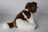 Ali-express Plush Puppy Dog Plush Shih Tzu Puppy Brown and White