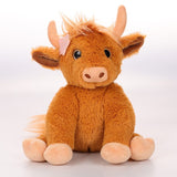 Ali Express Red Plush Highland Cow Stuffed Animals So Cute!