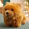 Alibaba-aurora plush stuffed dog mini Stuffed Small Red Chow Aurora Plush 10"