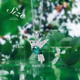 Alibaba CDE Jewelry SET-Fine Fashion 925 Silver Hummingbird Jewelry Sterling Silver