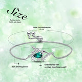 Alibaba CDE Jewelry SET-Fine Fashion 925 Silver Hummingbird Jewelry Sterling Silver