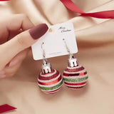 Alibaba Christmas Earrings Lrg Ornament Red Christmas Holiday Earrings Collection Affordable Fashion Fun for the Holidays!