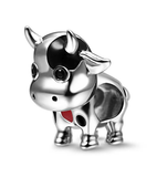 aliexpress Charms Baby Cow CHRM Cow & Llama & Horse Charms for Pandora Style Bracelets Sterling Silver Farm Animal Charms