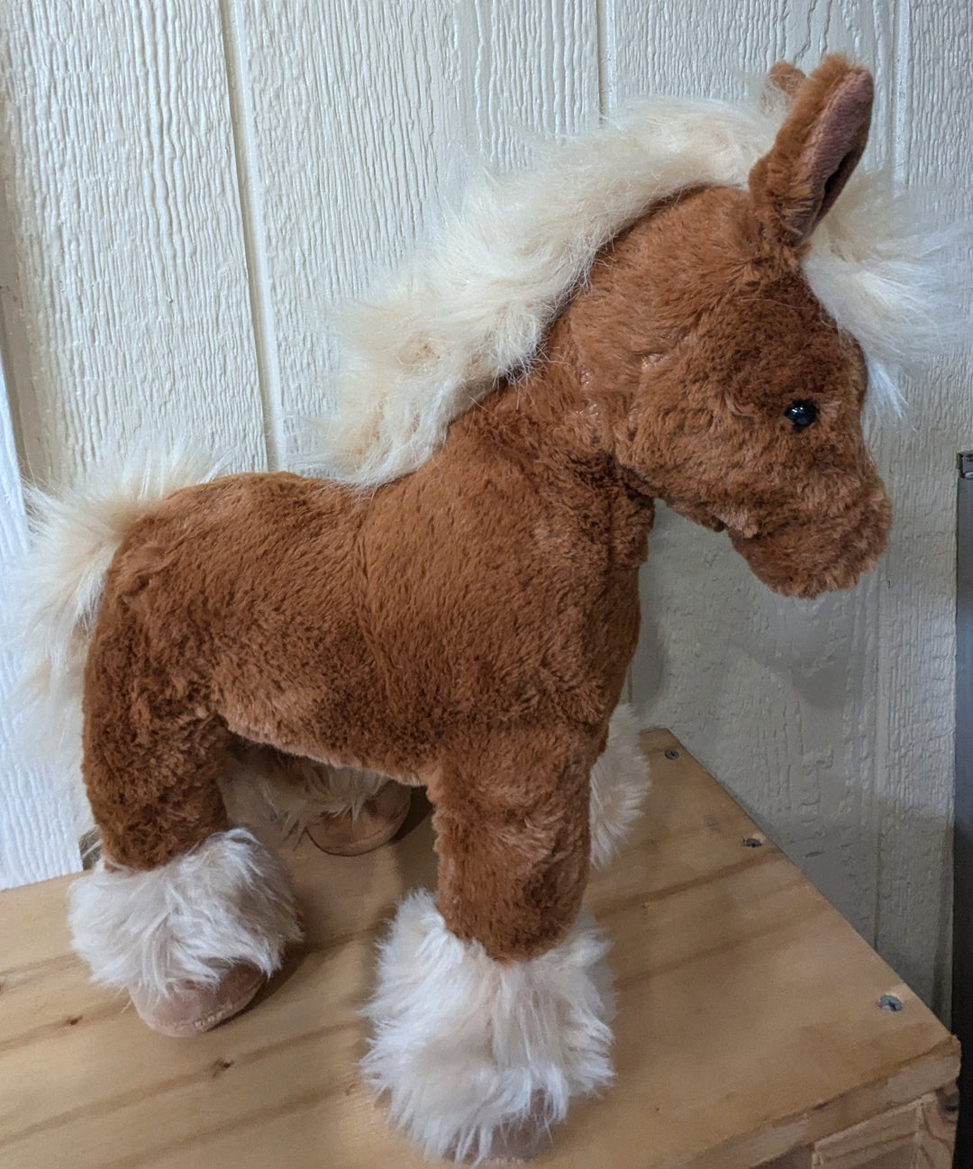 AliExpress Stuffed Animals Plush Horses Med Size Realistic Very Cute!