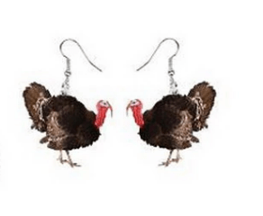 AliExpress Tom Turkey Animal Acrylic Earrings-Hedgehog, Hamster, Frog-MORE!