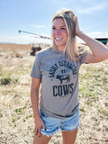 American Farm Company American Farm Company - Graphic Western 'Easily Distracted By Cows' Graphic Tee