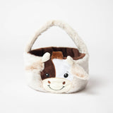 American Farm Company American Farm Company - Spring Fuzzy Cow Easter Basket