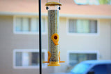 Ashman Online Green / 2 Ashman Online - Ashman Bird Feeder, Metal Top and Bottom, Spacious Design, Attractive & Long Lasting