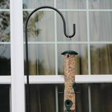 Ashman Online Green / 2 Ashman Online - Ashman Bird Feeder, Metal Top and Bottom, Spacious Design, Attractive & Long Lasting