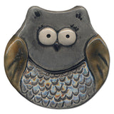 August Ceramics Cute Ceramic Owl Dish: Mini 3" Owls