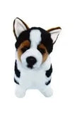 Tri-Color Plush Welsh Corgi Large Soft Cuddle Buddy