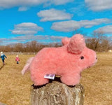 Oink Oink Pink Piggy Alpaca Fur Toy