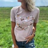 'Chicken Heart' Graphic T Shirt American Farm Company