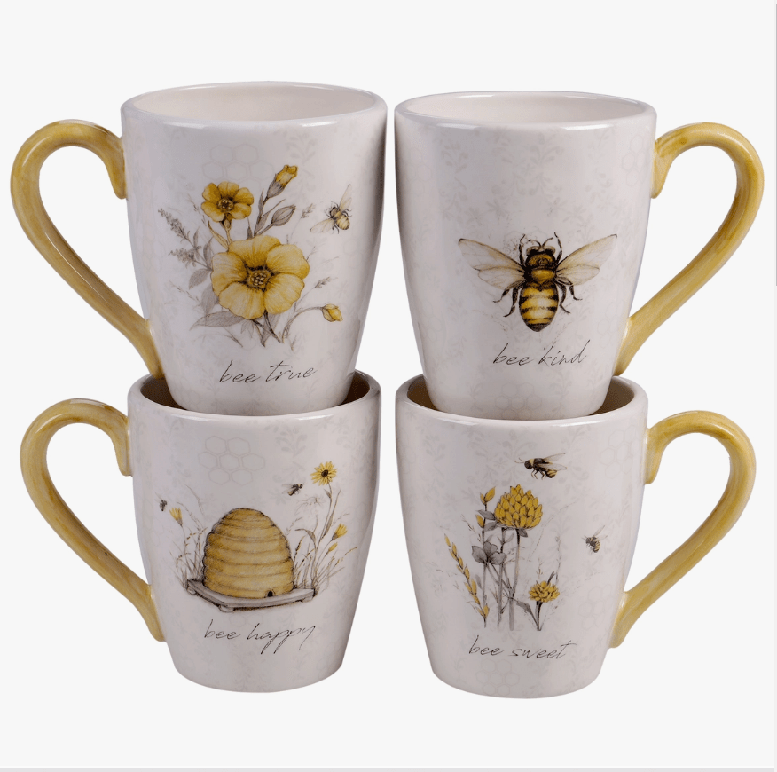 Bee Mugs by Certified International